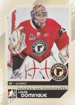 2010-11 In The Game Heroes and Prospects #56 Louis Domingue Front