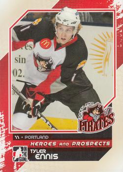 2010-11 In The Game Heroes and Prospects #115 Tyler Ennis Front