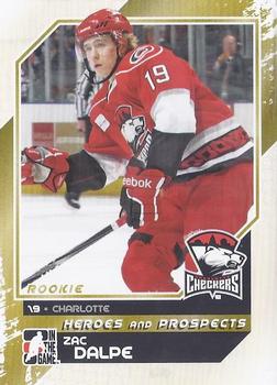2010-11 In The Game Heroes and Prospects #152 Zac Dalpe Front