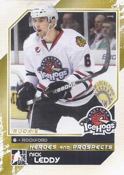 2010-11 In The Game Heroes and Prospects #164 Nick Leddy Front