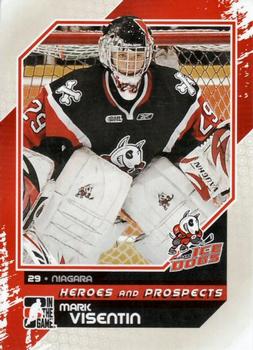 2010-11 In The Game Heroes and Prospects #32 Mark Visentin Front