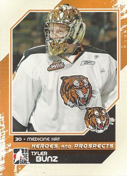 2010-11 In The Game Heroes and Prospects #78 Tyler Bunz Front