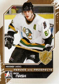 2010-11 In The Game Heroes and Prospects #7 Rick Nash Front