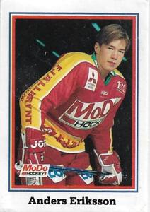1993-94 Semic Elitserien (Swedish) Stickers #200 Anders Eriksson Front