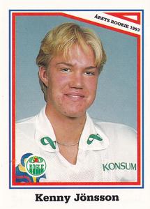 1993-94 Semic Elitserien (Swedish) Stickers #304 Kenny Jonsson Front