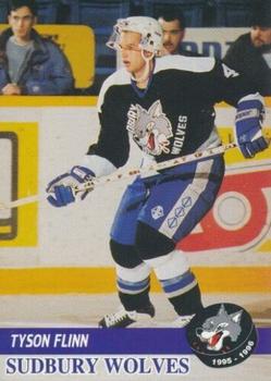 1995-96 Sudbury Wolves (OHL) Limited Edition #4 Tyson Flinn Front