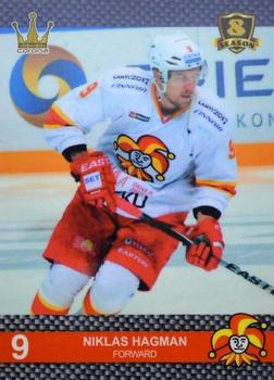 2016-17 Corona KHL 8th Season (unlicensed) #155 Niklas Hagman Front