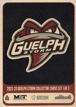 2022-23 Guelph Storm (OHL) #NNO Player Set #1 Front