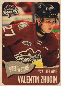 2022-23 Guelph Storm (OHL) #NNO Valentin Zhugin Front