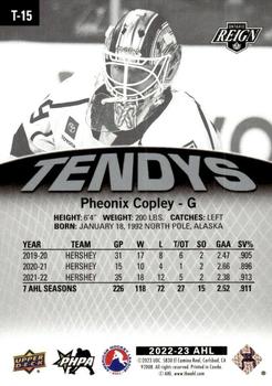 2022-23 Upper Deck AHL - Tendys #T-15 Pheonix Copley Back