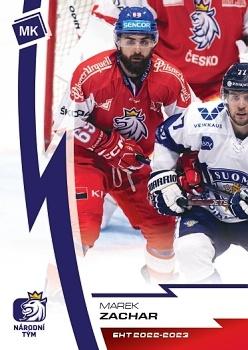 2022-23 Moje karticky Czech Ice Hockey Team #32 Marek Zachar Front