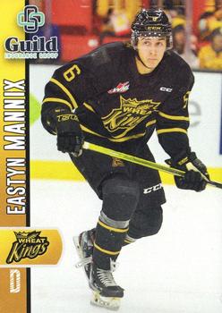2022-23 Brandon Wheat Kings (WHL) #NNO Eastyn Mannix Front