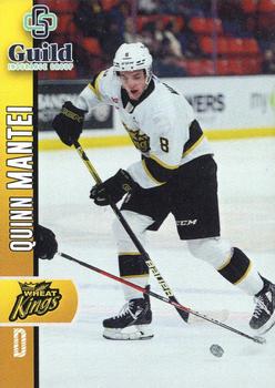 2022-23 Brandon Wheat Kings (WHL) #NNO Quinn Mantei Front