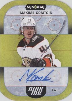 2022-23 Upper Deck Synergy - Rink Ink #RI-MA Maxime Comtois Front