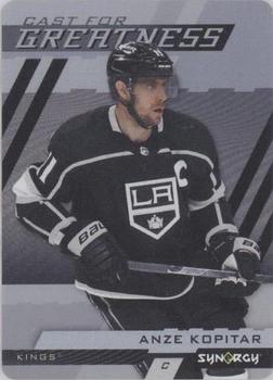 2022-23 Upper Deck Synergy - Cast for Greatness #CG-30 Anze Kopitar Front