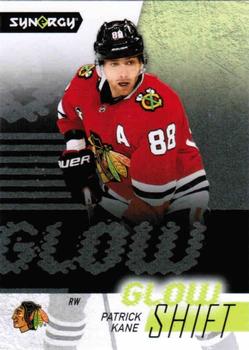 2022-23 Upper Deck Synergy - Glow Shift #G-3 Patrick Kane Front