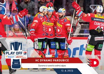 2022-23 SportZoo Tipsport ELH - Play-Off Moments #PM-18 HC Dynamo Pardubice Front