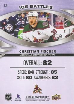 2023-24 Upper Deck MVP - Ice Battles #85 Christian Fischer Back