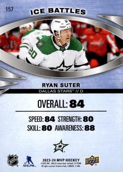 2023-24 Upper Deck MVP - Ice Battles #157 Ryan Suter Back