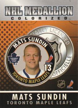 2005-06 Merrick Mint NHL Medallion Cards #NNO Mats Sundin Front