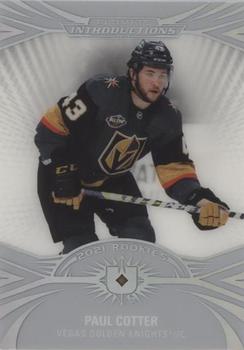 2021-22 Upper Deck Ultimate Collection - Ultimate Introductions #UI-58 Paul Cotter Front