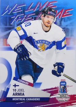 2023 BY Cards IIHF World Championship #166 Joel Armia Front