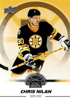 2023-24 Upper Deck Boston Bruins 100th Anniversary Box Set #7 Chris Nilan Front