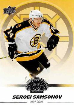 2023-24 Upper Deck Boston Bruins 100th Anniversary Box Set #49 Sergei Samsonov Front