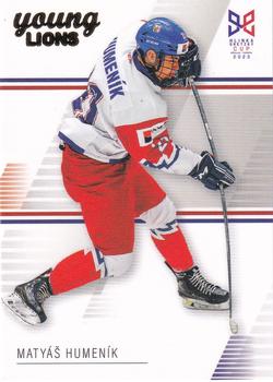 2023-24 Hlinka Gretzky Cup Young Lions #12 Matyas Humenik Front