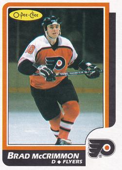 1986-87 O-Pee-Chee - Blank Back #5 Brad McCrimmon Front