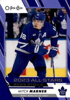 2023-24 O-Pee-Chee - Blue Border #517 Mitch Marner Front