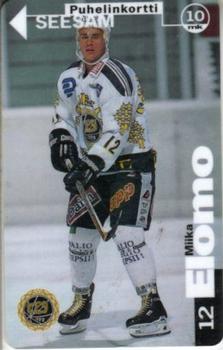 1995 Seesam Turun Palloseura Phonecards #4 Miika Elomo Front
