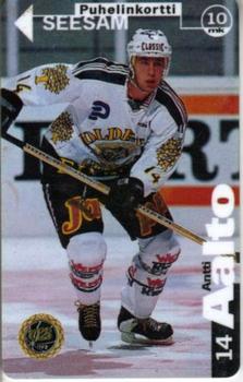 1995 Seesam Turun Palloseura Phonecards #7 Antti Aalto Front