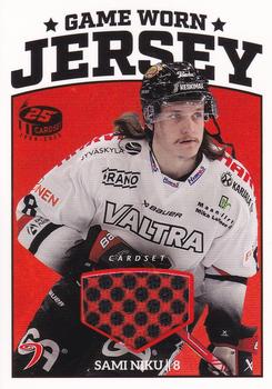 2023-24 Cardset Finland - Game Worn Jersey Exchange (Series 2) #GWJ4 Sami Niku Front