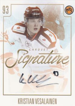 2017-18 Cardset Finland - Signature (Series Two) #NNO Kristian Vesalainen Front