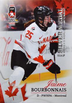 2023 BY Cards IIHF Women's World Championship #33 Jaime Bourbonnais Front