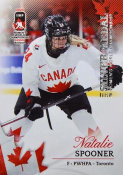 2023 BY Cards IIHF Women's World Championship #41 Natalie Spooner Front