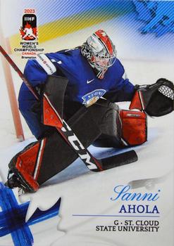 2023 BY Cards IIHF Women's World Championship #98 Sanni Ahola Front
