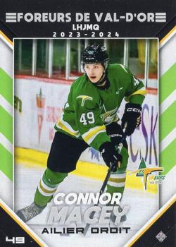 2023-24 Extreme Val-d'Or Foreurs (QJMHL) #NNO Connor Macey Front