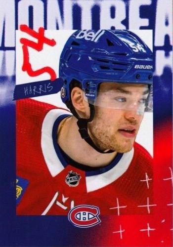 2023-24 Montreal Canadiens #NNO Jordan Harris Front