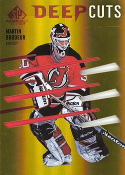 2023-24 SP Game Used - Deep Cuts Red #DC-85 Martin Brodeur Front
