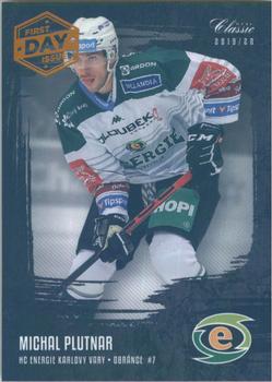 2019-20 OFS Classic - Black Rainbow - FIRST DAY ISSUE #202 Michal Plutnar Front