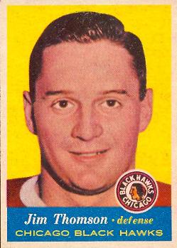 1957-58 Topps #23 Jim Thomson Front