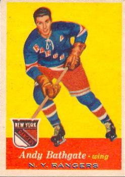 1957-58 Topps #60 Andy Bathgate Front