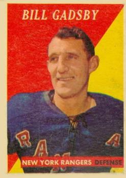1958-59 Topps #34 Bill Gadsby Front
