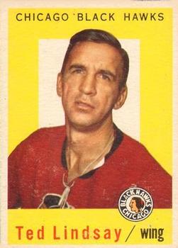 1959-60 Topps #6 Ted Lindsay Front