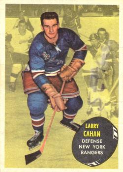 1961-62 Topps #52 Larry Cahan Front