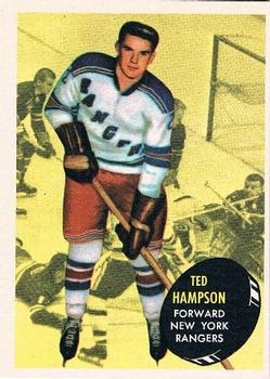 1961-62 Topps #59 Ted Hampson Front