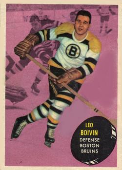 1961-62 Topps #7 Leo Boivin Front