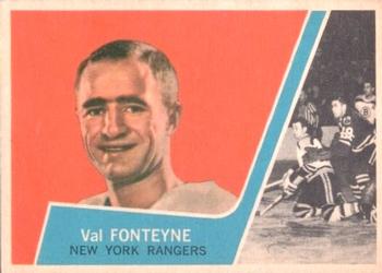 1963-64 Topps #61 Val Fonteyne Front